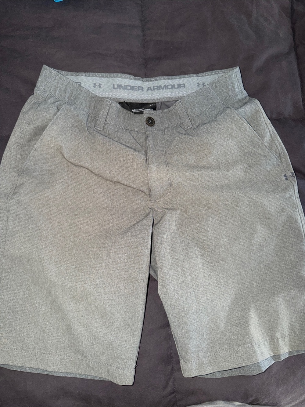 Under Armour Men's Gray Performance Golf Shorts Size 32